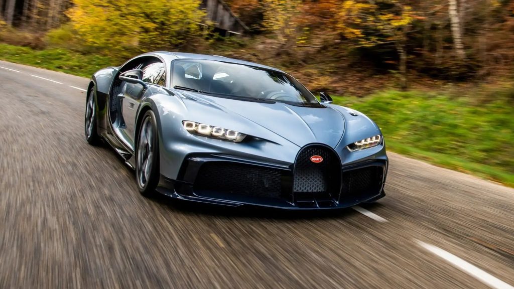 Bugatti Chiron Profilée