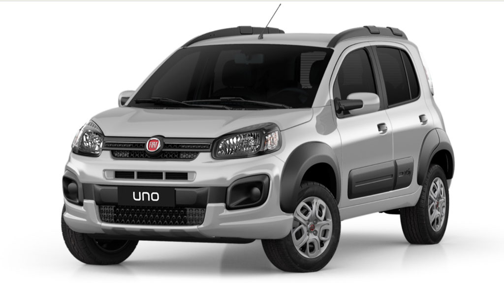 Fiat uno carros mais roubados de 2024