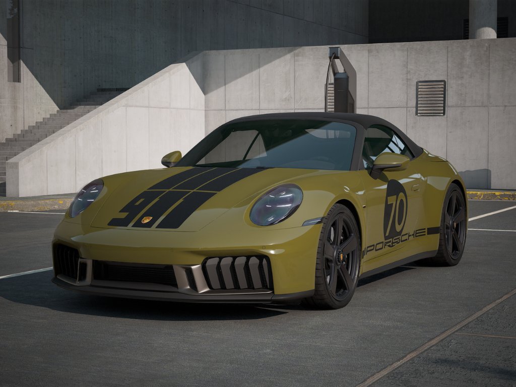 Novo Porsche 911 Spirit 70 edição limitada