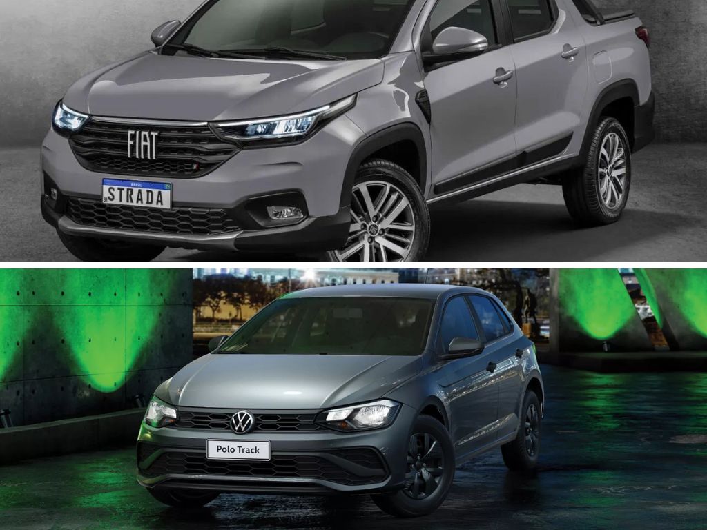 Fiat e Volkswagen disputam posto de carro mais vendido do Brasil em junho