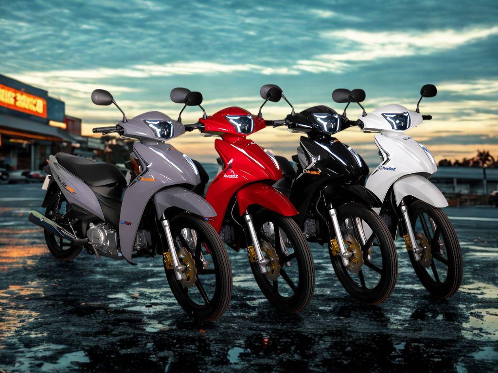 AZ125 Alfa 2025 - preço da moto Avelloz