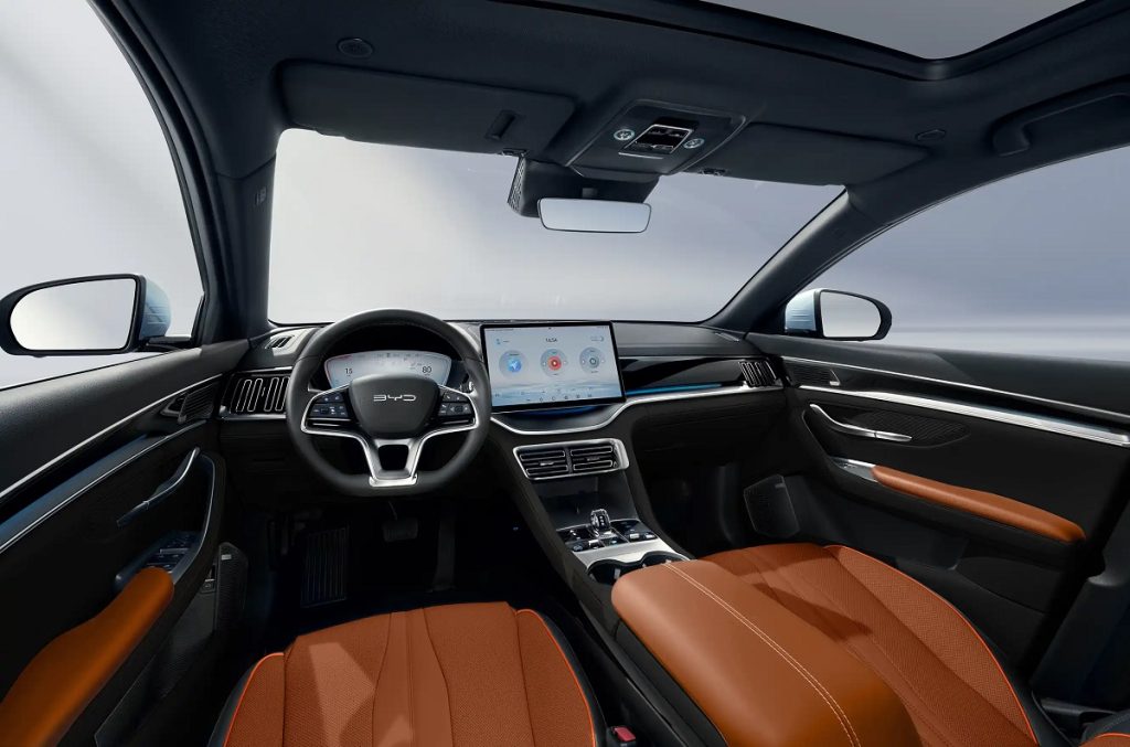 Interior e Painel BYD Song Plus